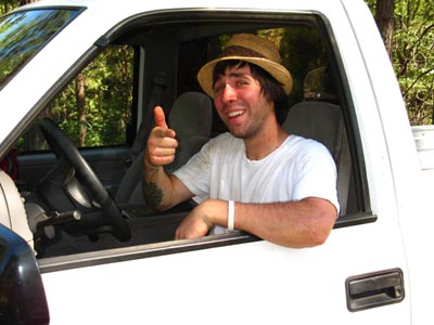 You meet the best people hitch hiking in the mountains, this is Bryan.